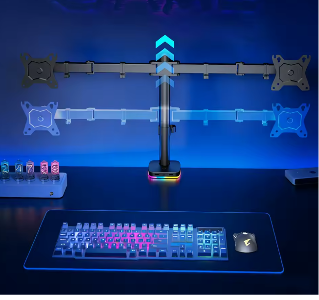 M252-RGB-Multi-Functional-RGB-Monitor-Stand-with-Type-C-USB-Interface-Adjustable-Arm-for-13-32inch-Monitor-for-Office-Gaming-Use-AliExpress-07-09-2026_03_35_PM